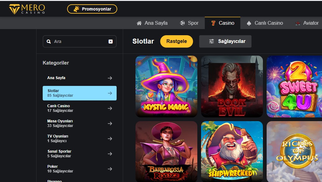 Casinomero Canlı Destek