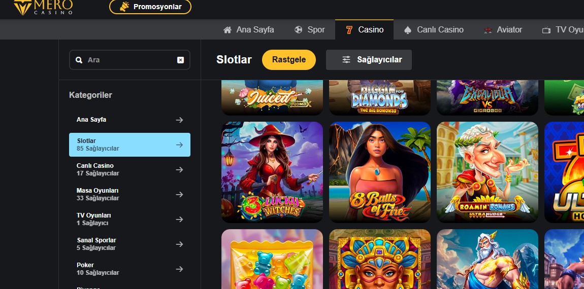 Casinomero Mobil Giriş